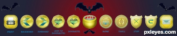 BatBrowser Buttons